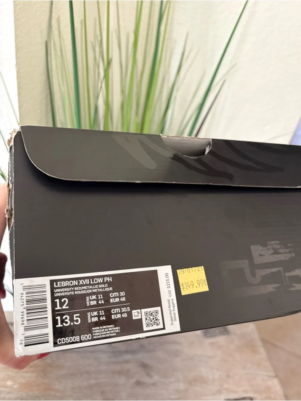 Nike Titan X LeBron 17 Low Agimat Basketball Sneakers